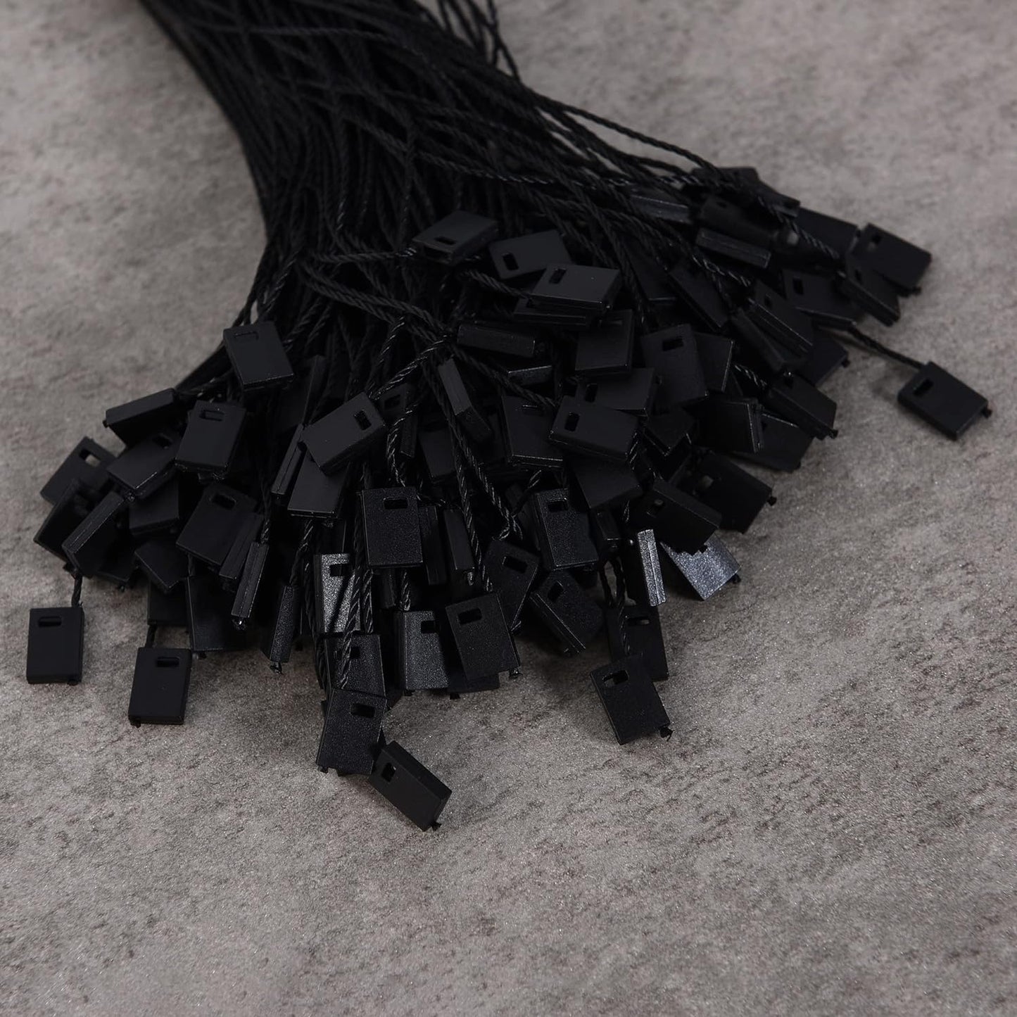 Black Hang Tag Nylon String