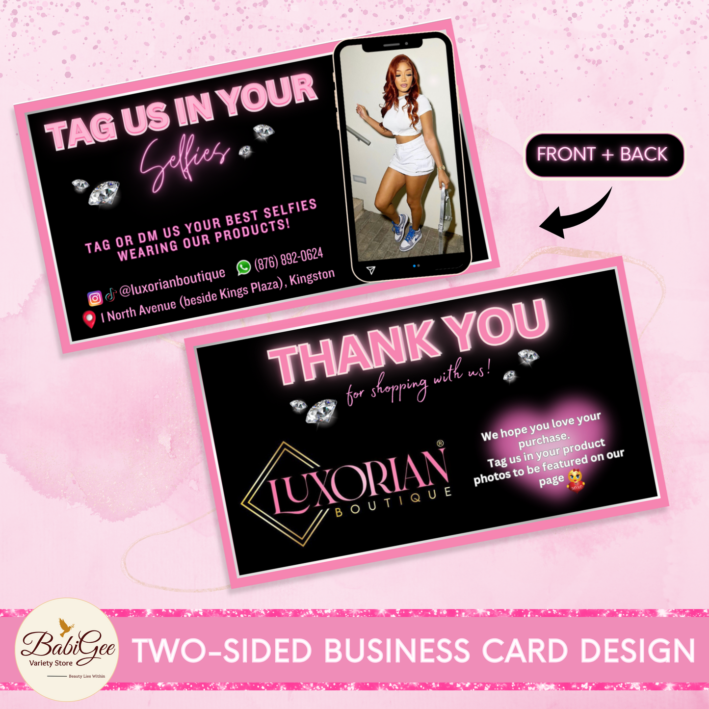 Thank You Card Design