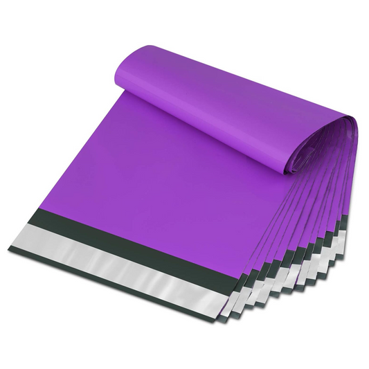 6x9 Purple Poly Mailer Bags