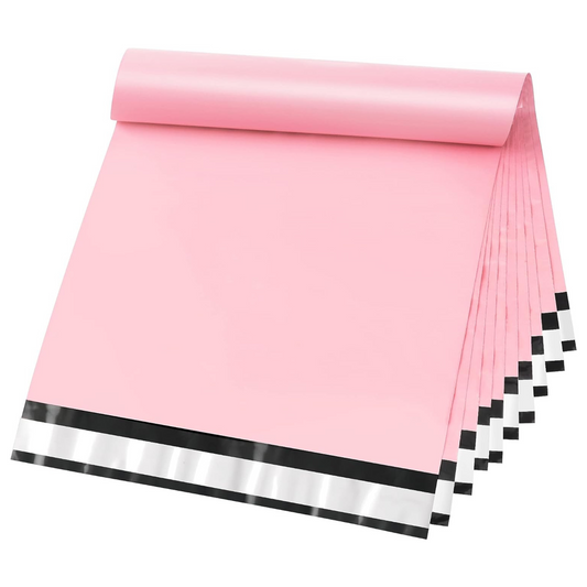 10x13 Light Pink Poly Mailer Bags