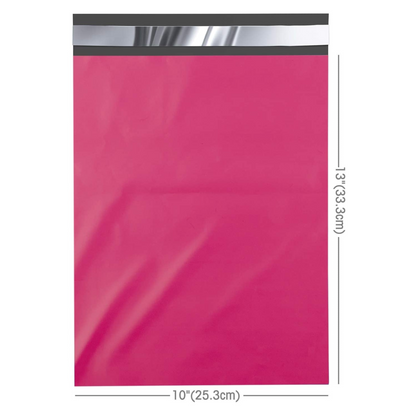 10x13 Hot Pink Poly Mailer Bags