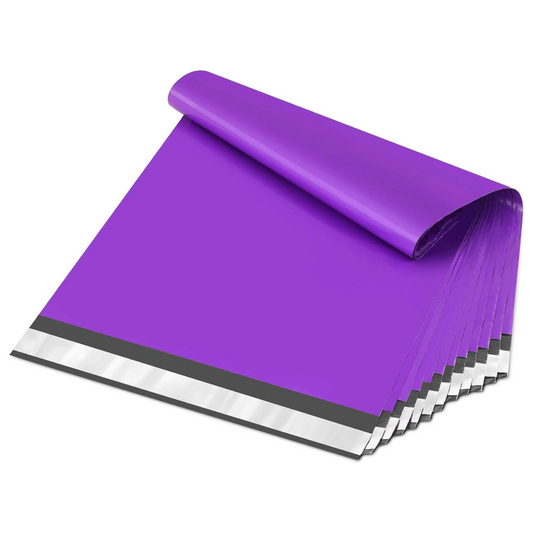 10x13 Purple Poly Mailer Bags