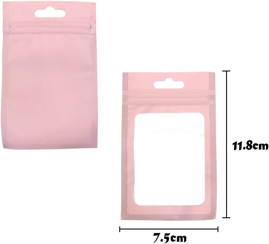 3x4.7 Pink Holographic Bags