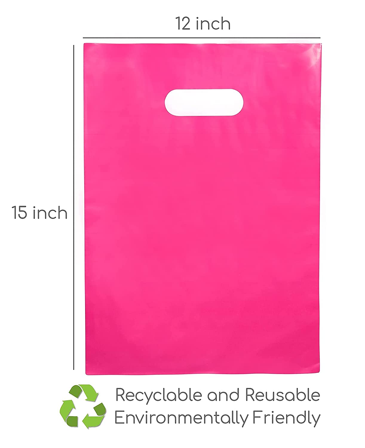 12x15 Merchandise Bags (2 Mil Thick) - 10pcs