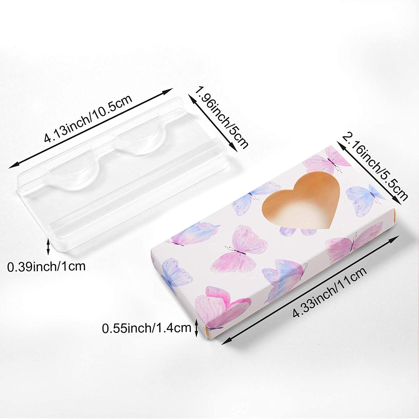 5pcs Eyelash Packaging Box with Tray - Type #5