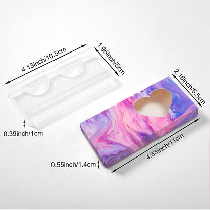 5pcs Eyelash Packaging Box with Tray - Type #5