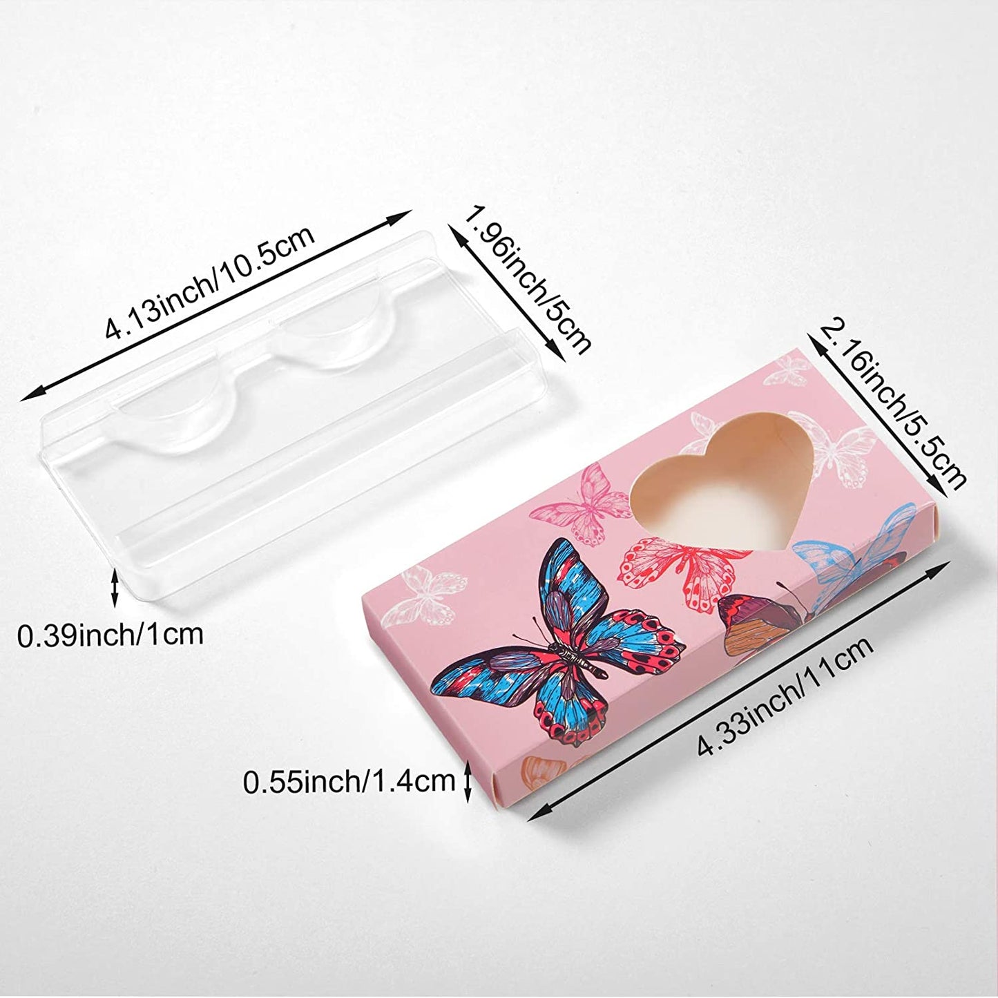 5pcs Eyelash Packaging Box with Tray - Type #5