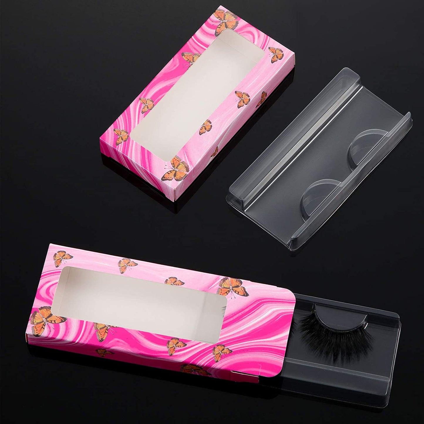 5pcs Eyelash Packaging Box with Tray - Type #6