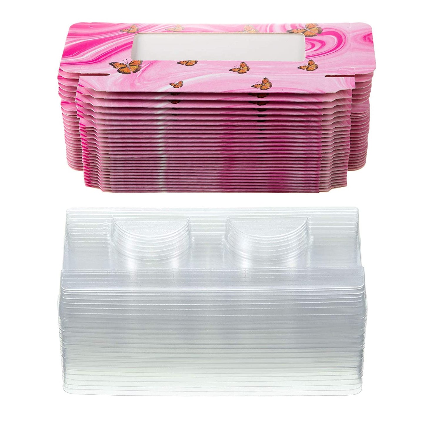 5pcs Eyelash Packaging Box with Tray - Type #6