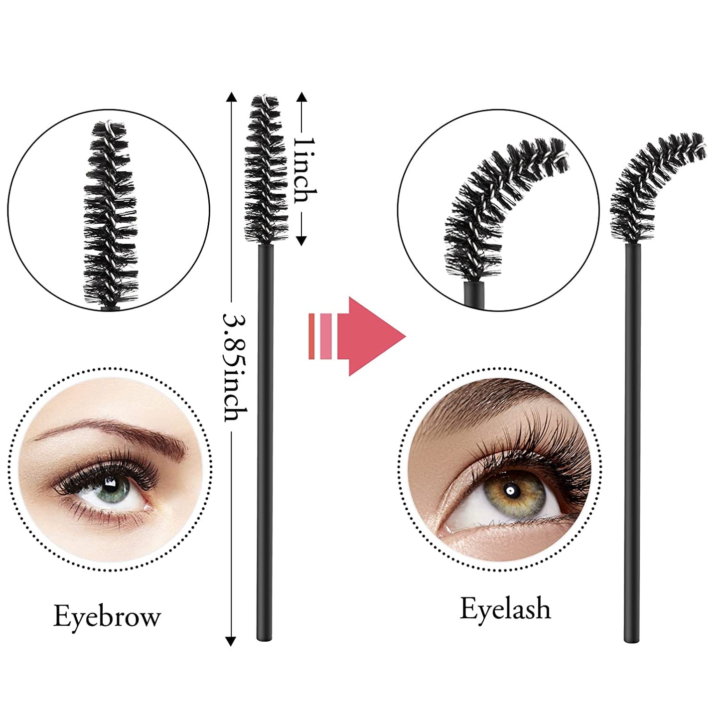 Disposable Eyelash Brushes