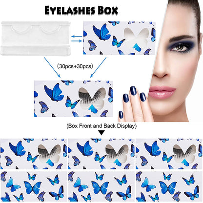 5pcs Eyelash Packaging Box with Tray - Type #2