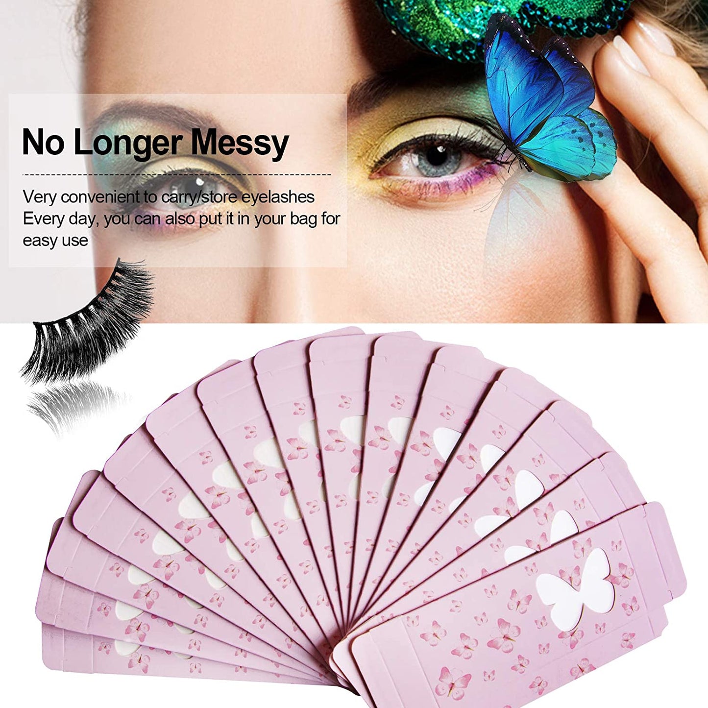 5pcs Eyelash Packaging Box with Tray - Type #2