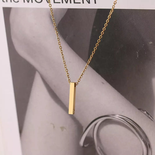Minimalism Classic Stainless Steel Necklace