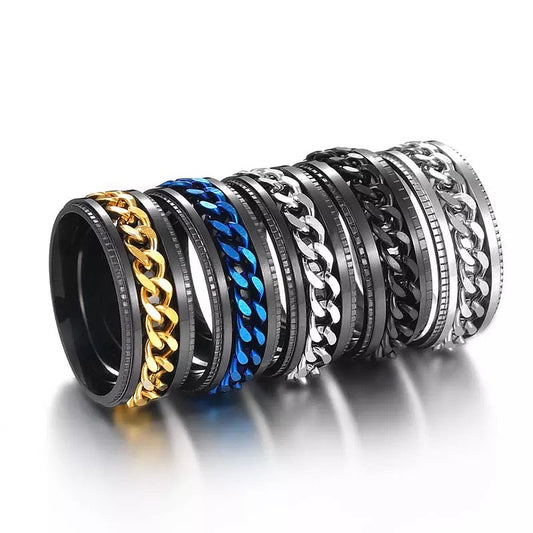 Spinner Stainless Steel Rings