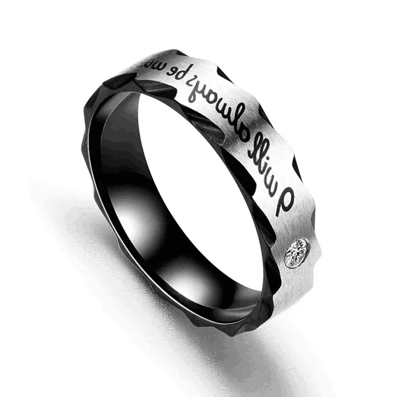 I Will Always Be With You Couples Ring for Men