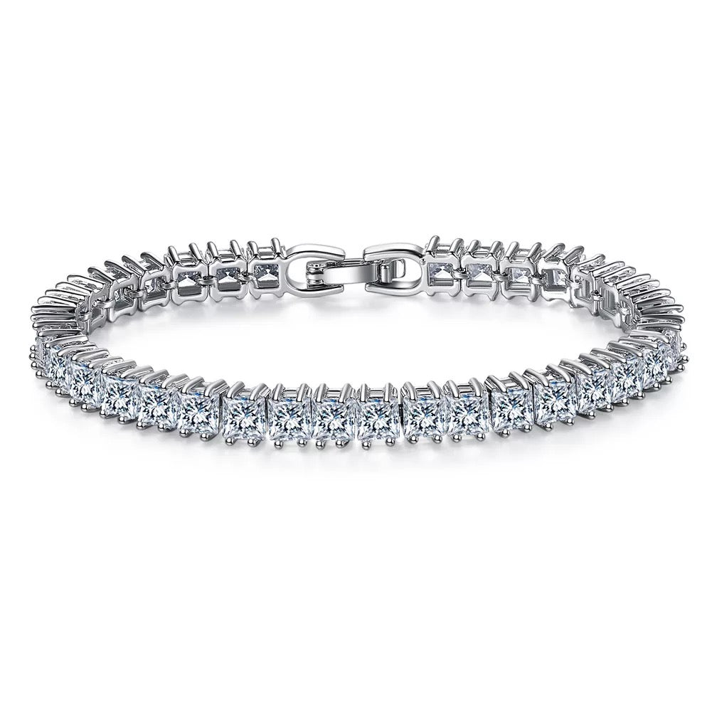 3mm Cubic Zirconia Tennis Bracelet (#S5461)