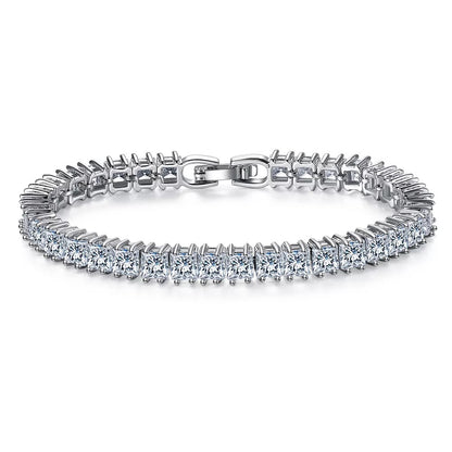 3mm Cubic Zirconia Tennis Bracelet (#S5461)