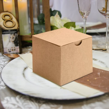 5pcs 3x3x3 Cardboard Gift Boxes with Lid