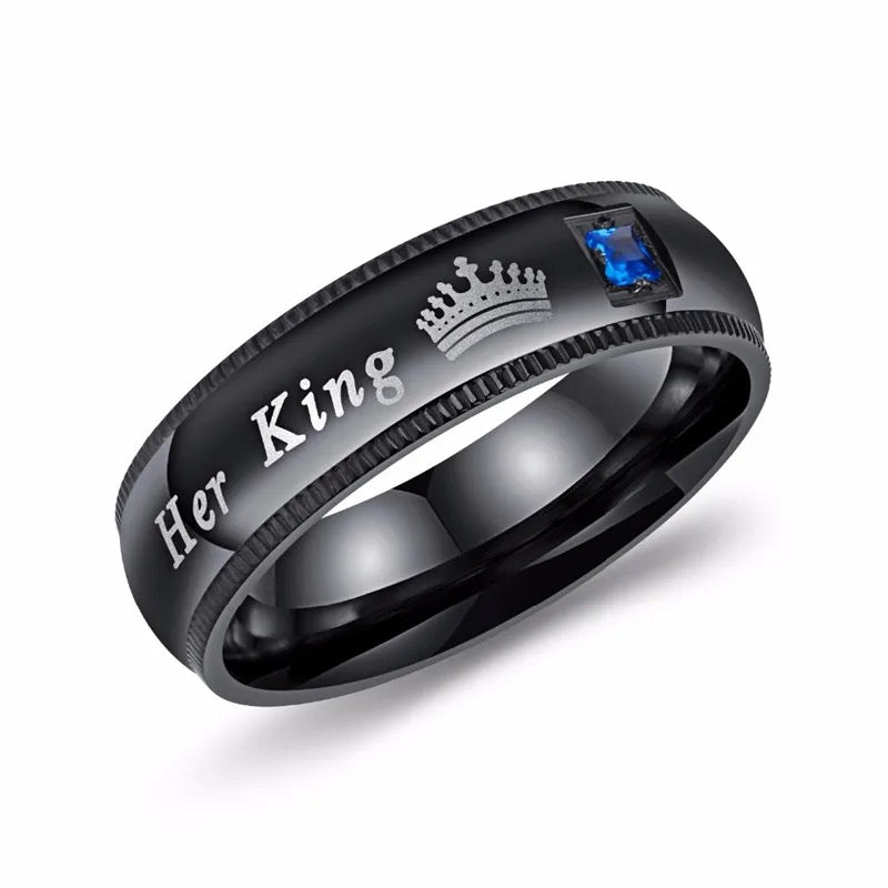 Her King Couples Ring