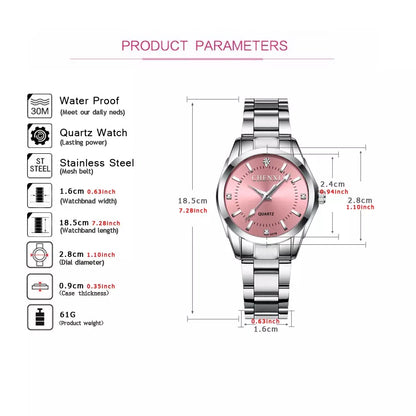 CHENXI High Quality Elegant Stainless Steel Watch for Women