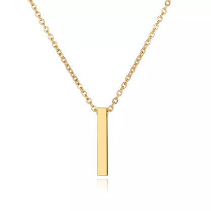 Minimalism Classic Stainless Steel Necklace