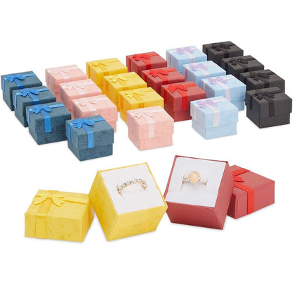 Paper Ribbon Ring Box