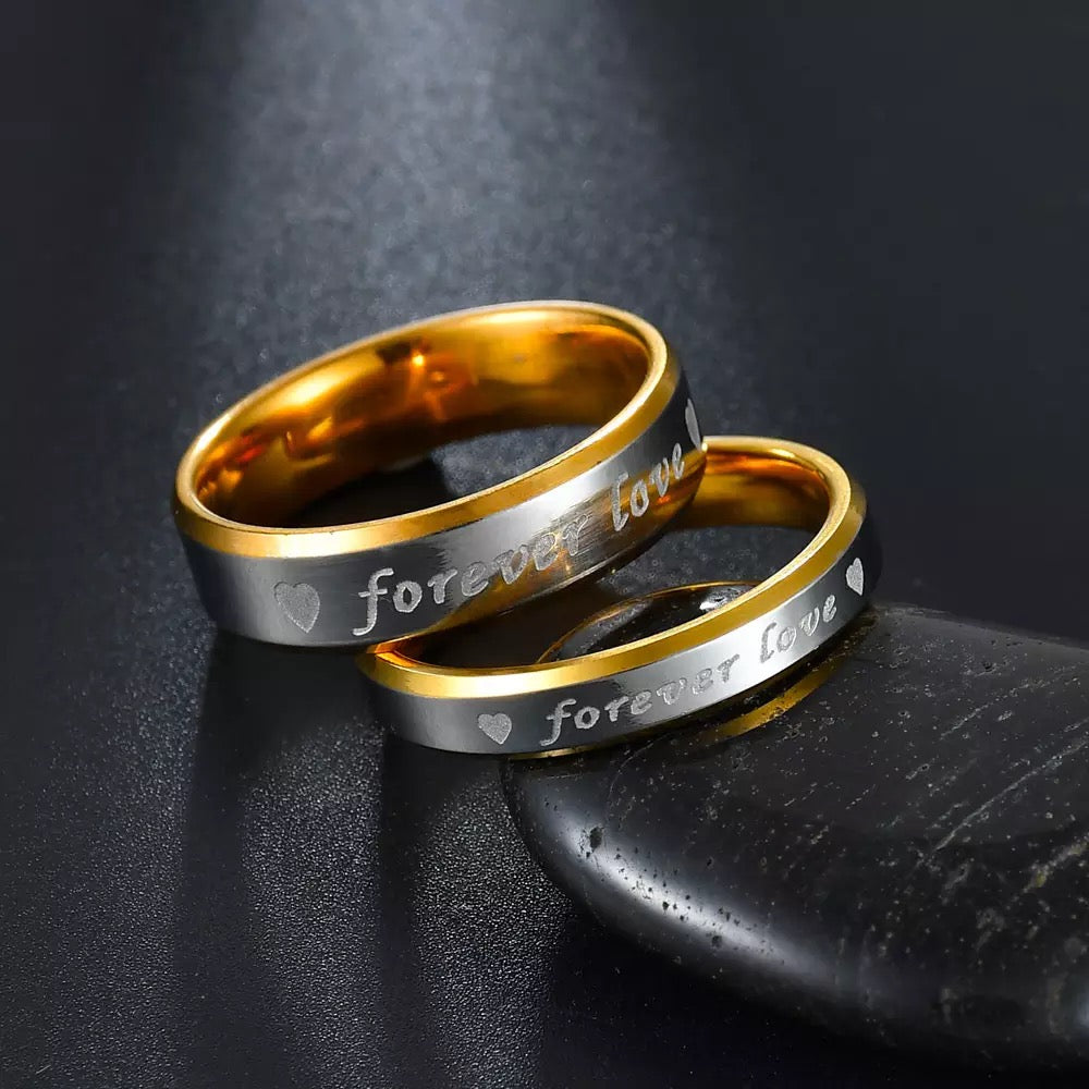 Forever Love Couples Rings