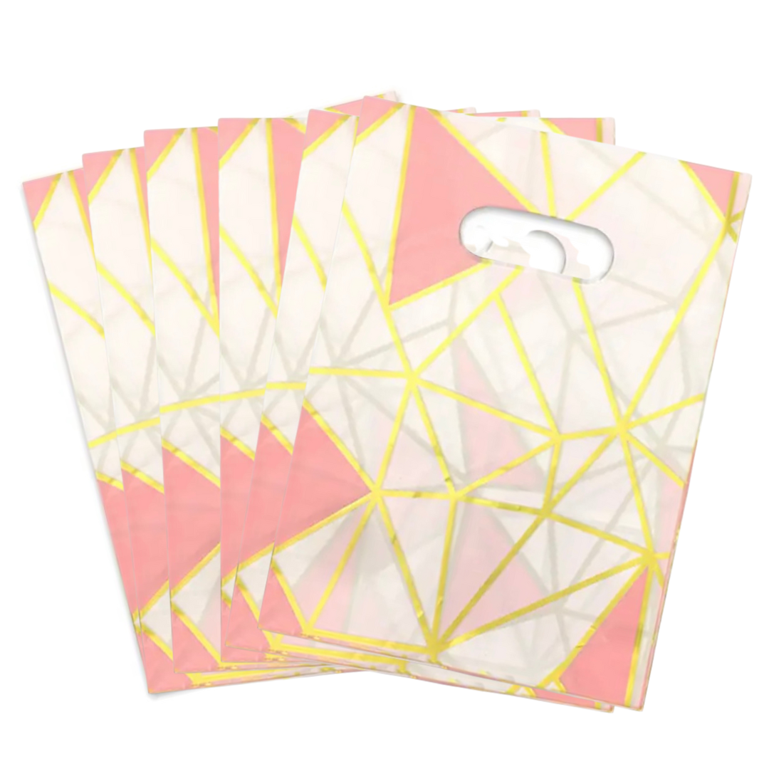 6x8 Golden Triangle Merchandise Bags