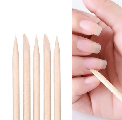 15pcs Wooden Cuticle Sticks