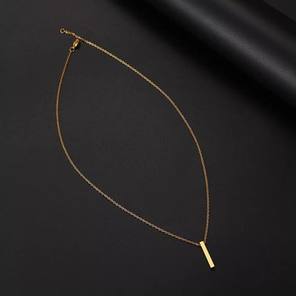 Minimalism Classic Stainless Steel Necklace