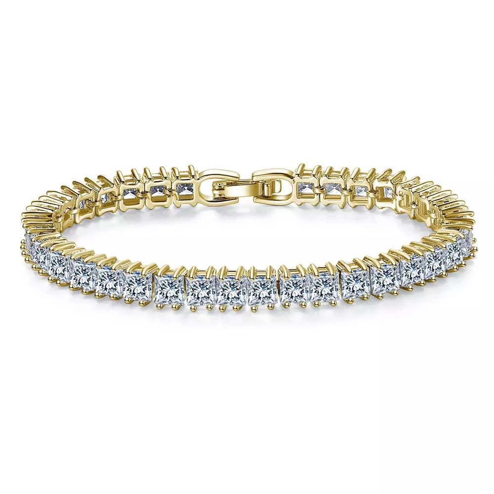 3mm Cubic Zirconia Tennis Bracelet (#S5461)