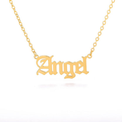 Angel Stainless Steel Necklace