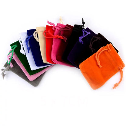 Drawstring Velvet Pouch (9cm x 12cm)