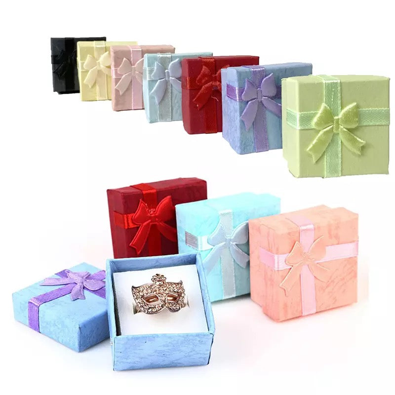 Paper Ribbon Ring Box